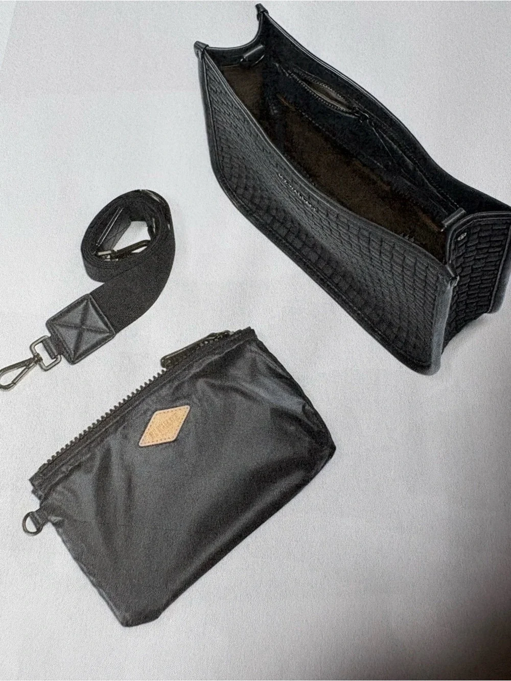 MZ Wallace Woven Box Crossbody Bag